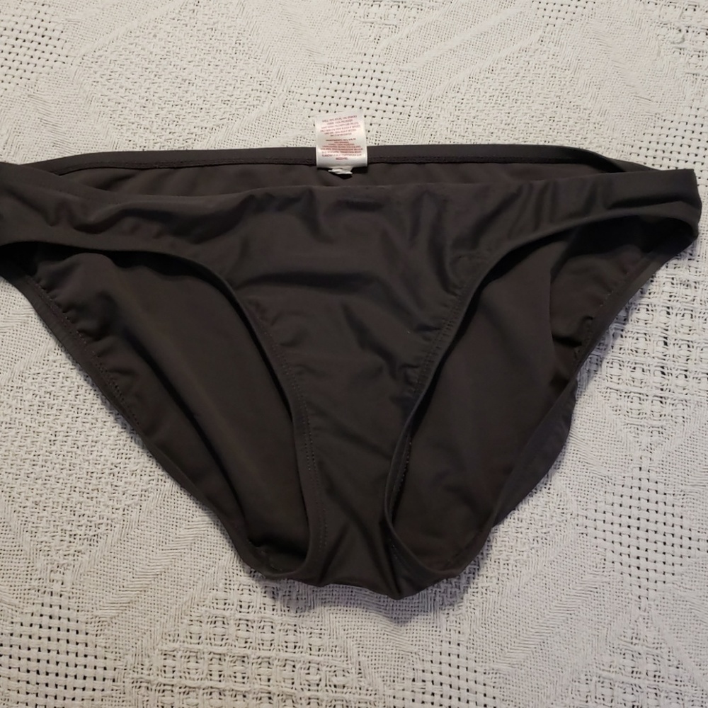 Gray bathing suit bottom